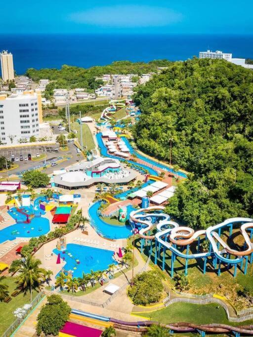 Summer All Year! Oceanfront With Pool A/C Aguadilla Exteriér fotografie