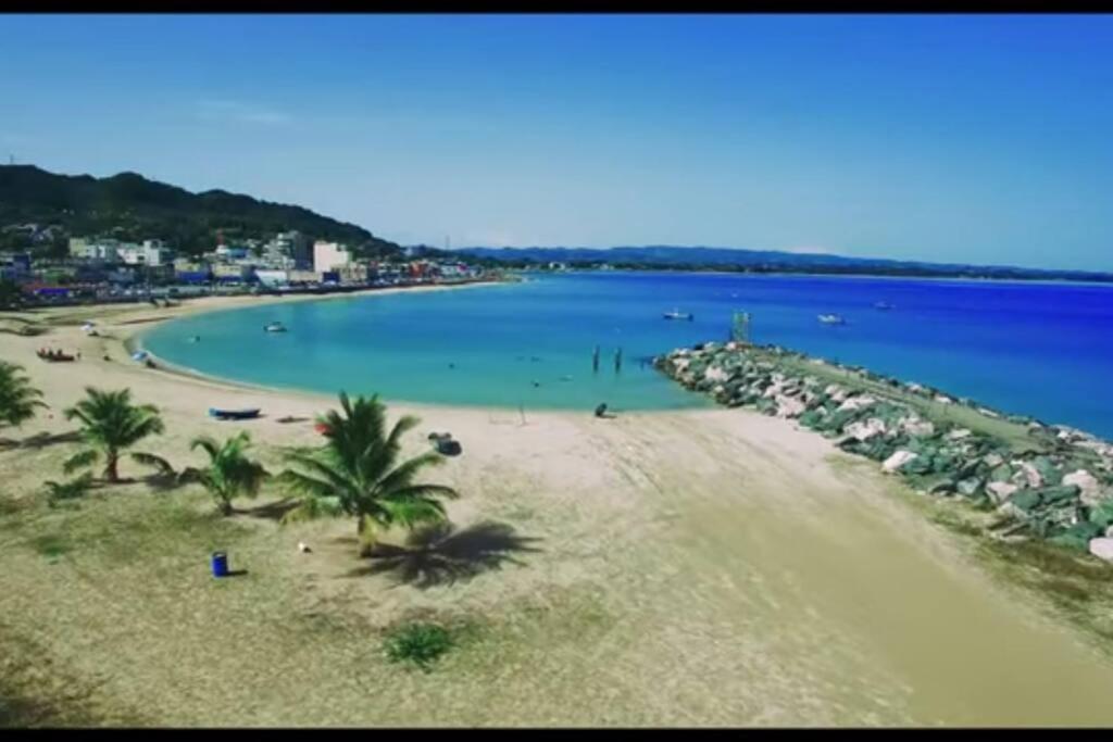 Summer All Year! Oceanfront With Pool A/C Aguadilla Exteriér fotografie